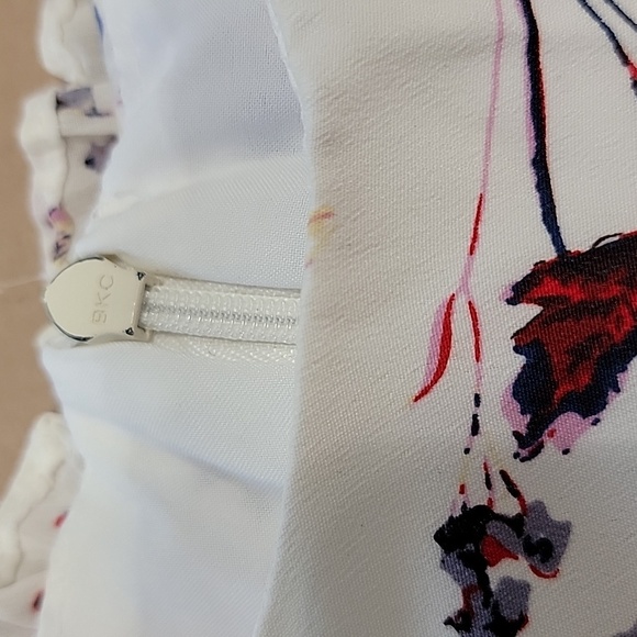 Storets White and Red Midi Dress with Ruffle Details - Picture 14 of 14